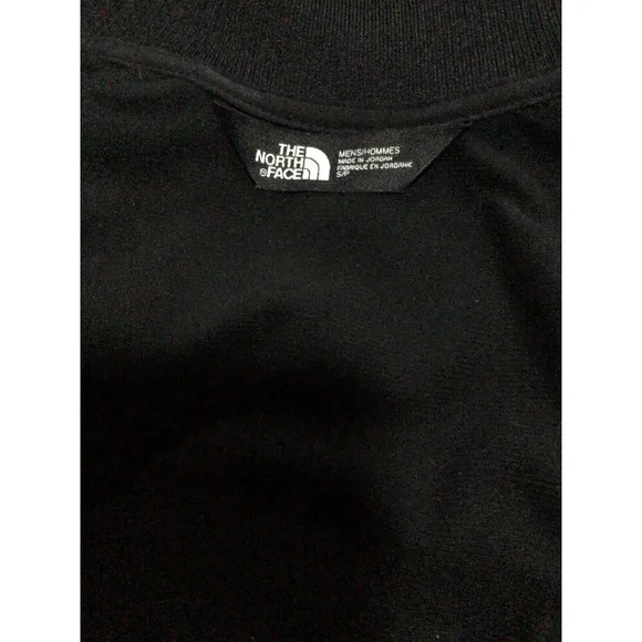The North Face Men's Tech Full-Zip Fleece Black Jacket Small Custom Embroidered - Picture 3 of 4